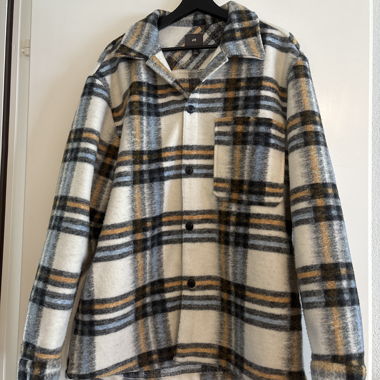Veste-chemise à carreaux