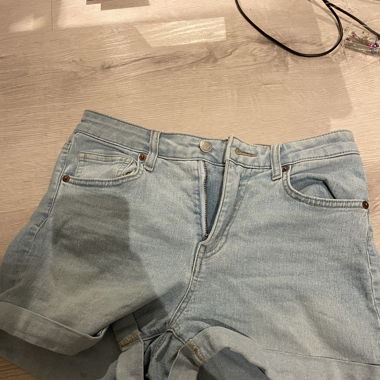 kurze hose blau