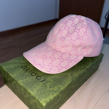 Pink Gucci Cap