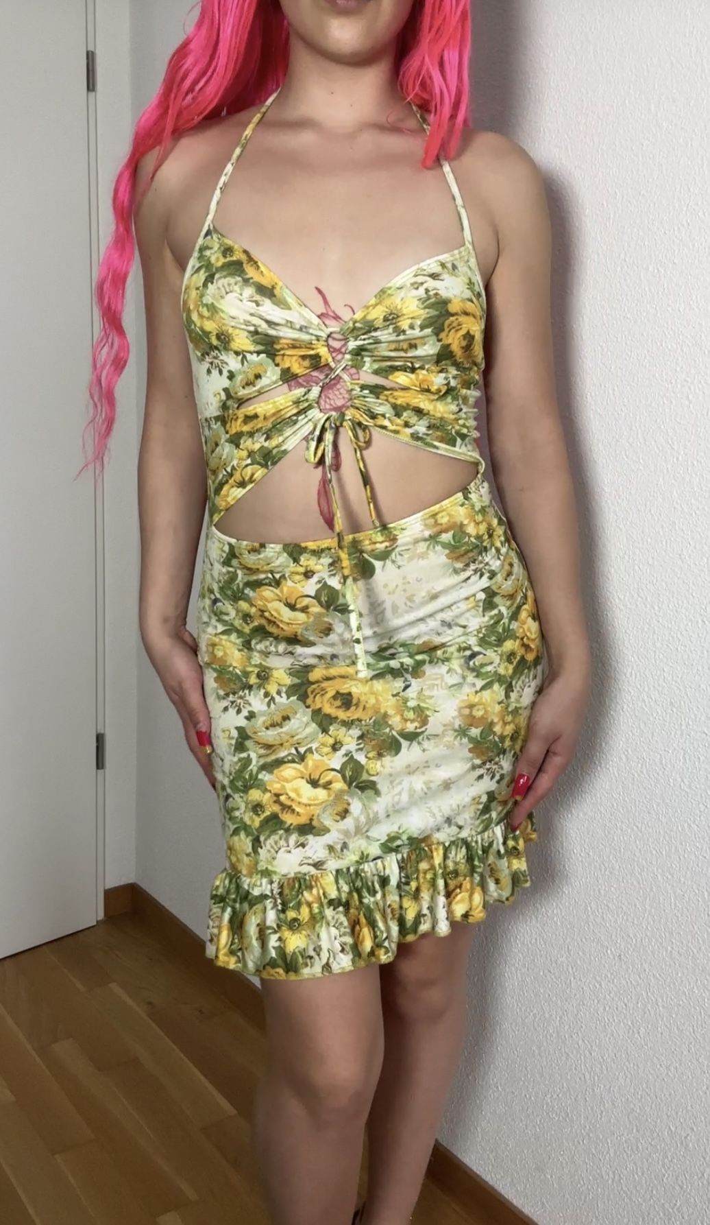 Sommer Blumen Kleid