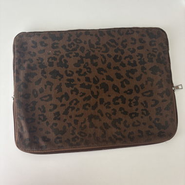 Custodia per laptop leopard