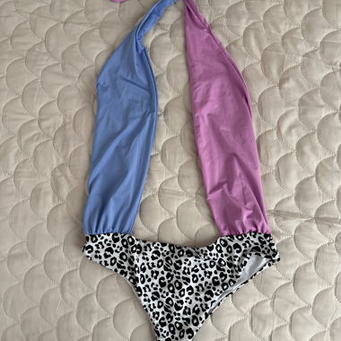 Multicolored Leopard Bikini