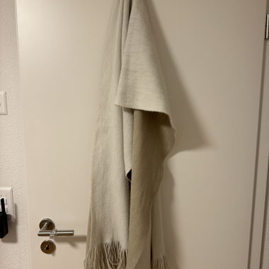 Zara Schal (beige/weiss)