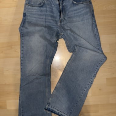 ZARA Flared Jeans Hellblau