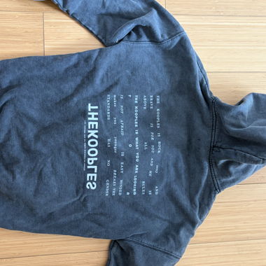 Hoodie The Kooples blau