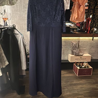 Navy Long Dress