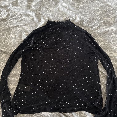 Pull fin pailletée 