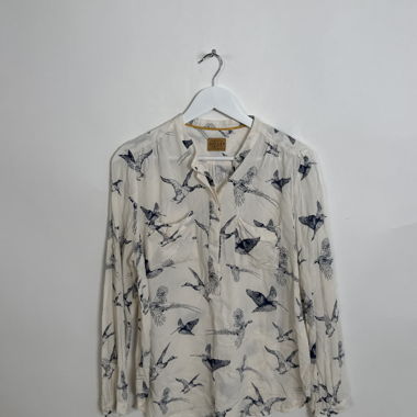 Blouse à imprimé d’oiseaux Joules