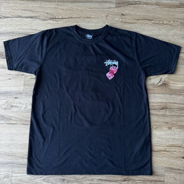 T-shirt Stüssy Wüfel - rose - taille L