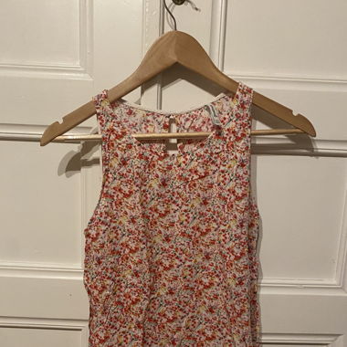 flowered top