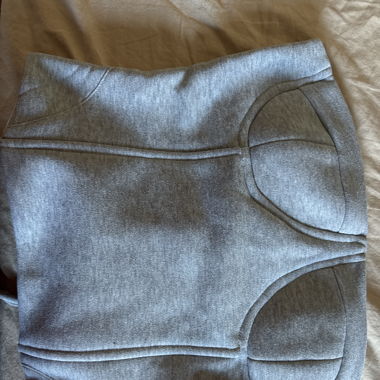 Corset en tissu type jogging 