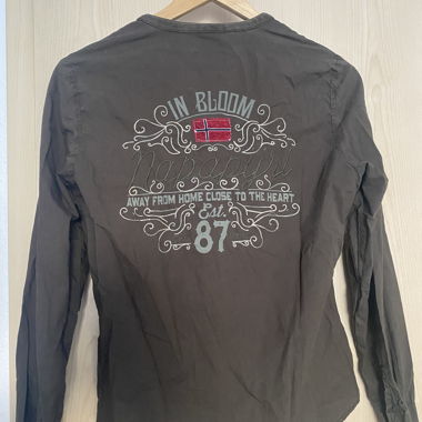 Camicia/blusa Napapijri verde kaki 