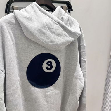 hoodie subdued gris