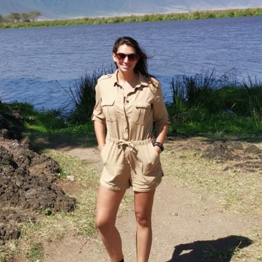 Beiger MNG Casual Jumpsuit Grösse S