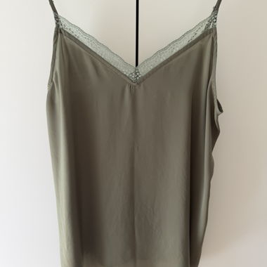 Lace Trim Cami Top
