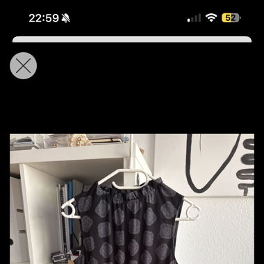 Sommerliches Tunika-Kleid Schwarz/Grau, Gr. 38