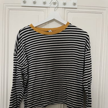 langarm shirt gestreift 