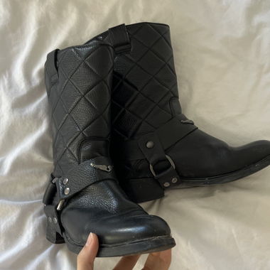 Zadig & Voltaire Black Leather Boots