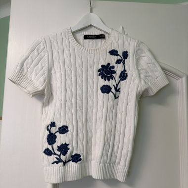 Maglione Lauren in maglia a maniche corte