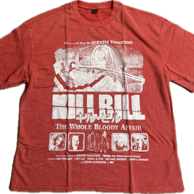 Vintage Kill Bill Shirt Red M