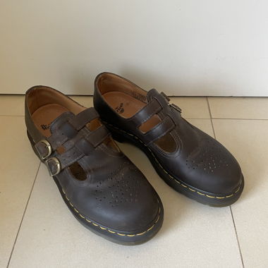 Brogues Dr. Martens marroni