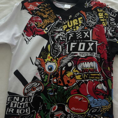 Fox Bike T-Shirt (free Ronaldo jersey included)