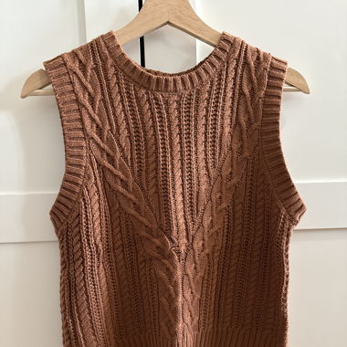 Pull sans manche