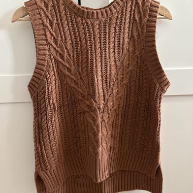 Pull sans manche