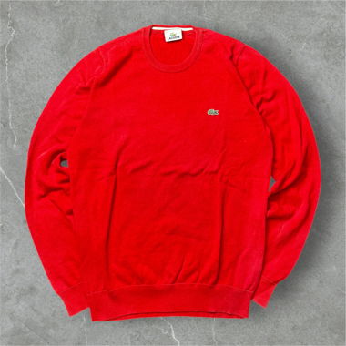 Red Lacoste Sweatshirt 