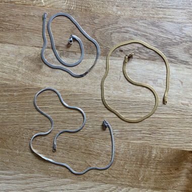Gold and Silver Necklaces