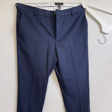 Pantalon de costume bleu marine taille M