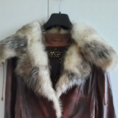 Twinset Ledermantel