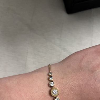 Michael Kors Crystal Bracelet – Rose Gold Finish