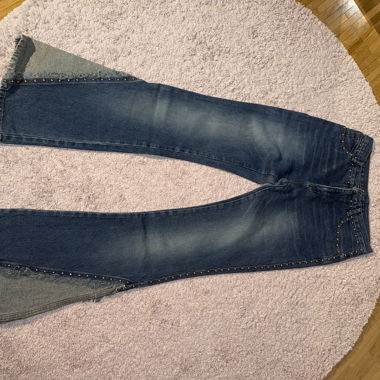 Jeans Y2K "C&A" con borchie