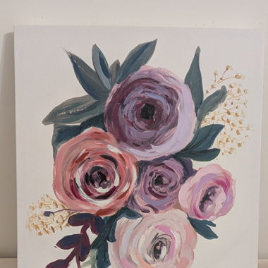 Flower painting 