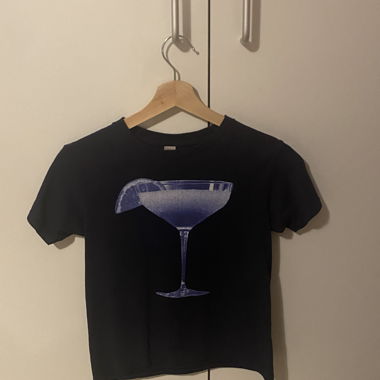 in print we trust- baby tee