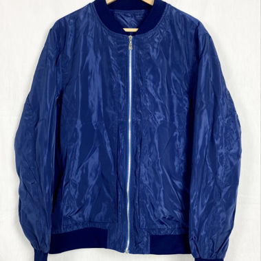 Giacca bomber blu