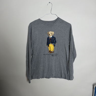 T-shirt a maniche lunghe Polo Ralph Lauren Bear