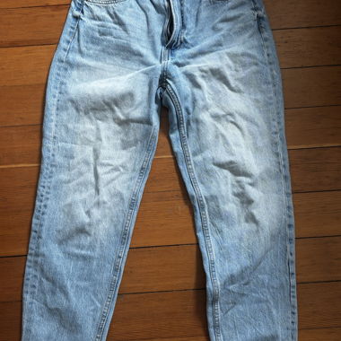 Bershka light wash jeans