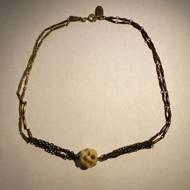 Collana vintage con perla