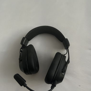 Cuffie gaming cablate nere