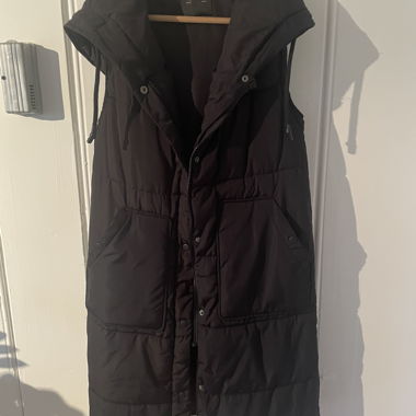 Pull&Bear Long Padded Gilet