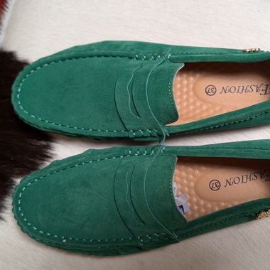 Grüne Mokassins – Komfort und Stil