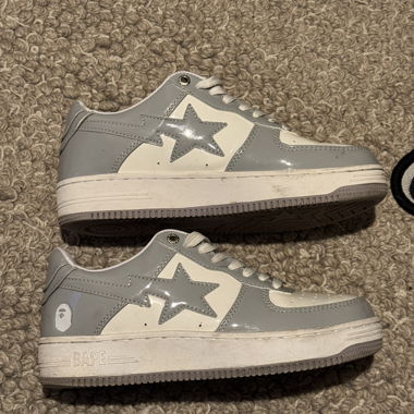 Bape Sta Chaussures grises, Gr. 41