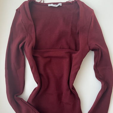 Top Zara con scollo quadrato super carino