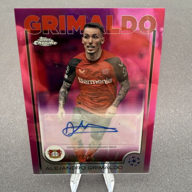 Grimaldo-Autogrammkarte Topps Chrome