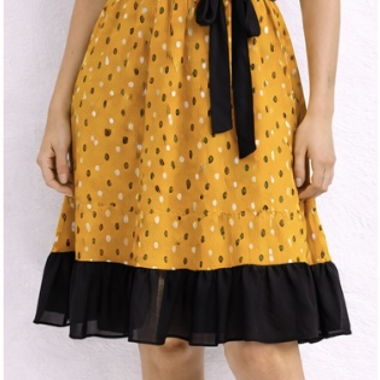 Robe d'été à motif cœur