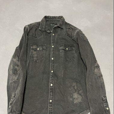 Zara Man Jeanshemd Gr. S