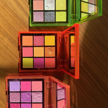 Huda Beauty Neon Eyeshadow Palettes