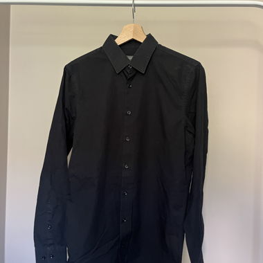 Black Slim Fit Shirt